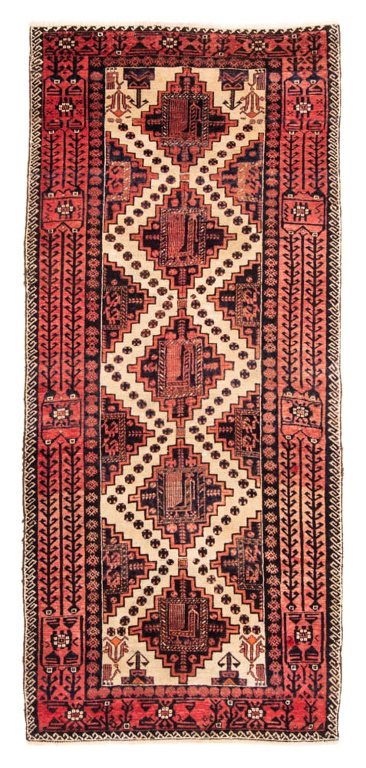 Tappeto corsia Tappeto Belutsch - 238 x 100 cm - rosso chiaro
