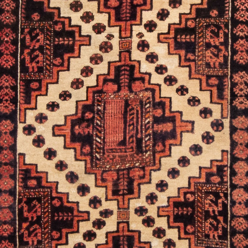 Tappeto corsia Tappeto Belutsch - 238 x 100 cm - rosso chiaro