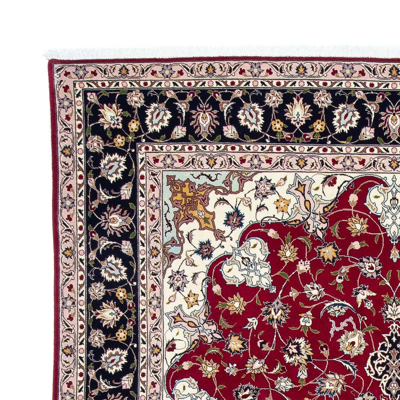 Tappeto Persero - Tabriz - Reale - 292 x 204 cm - rosso scuro
