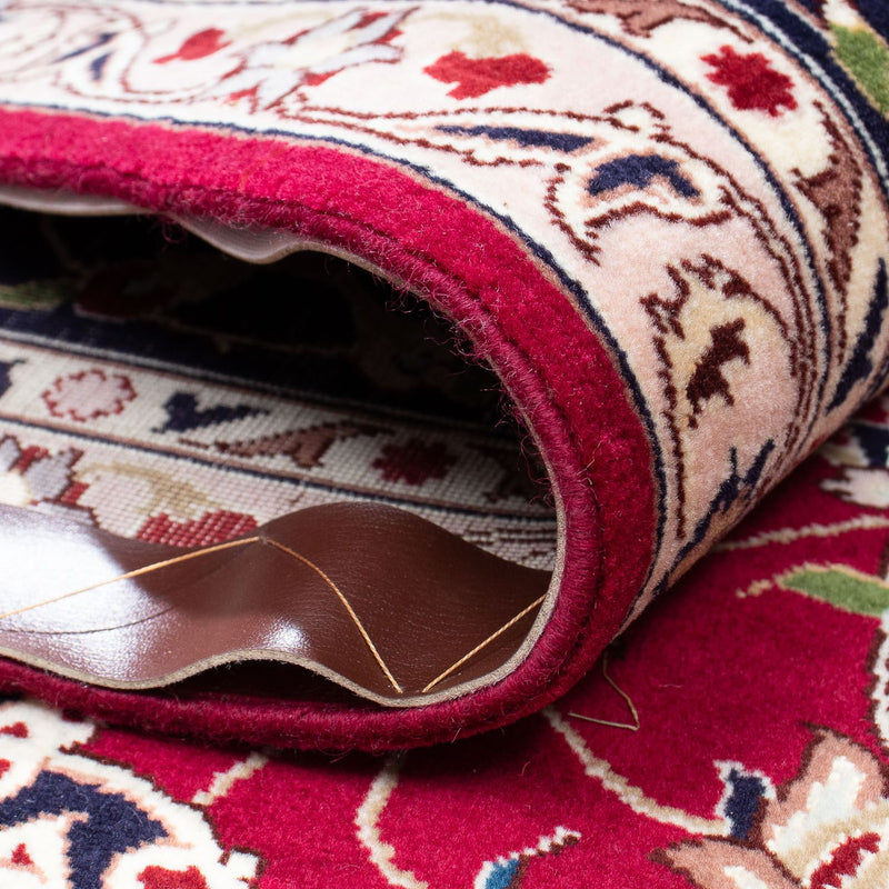 Tappeto Persero - Tabriz - Reale - 292 x 204 cm - rosso scuro