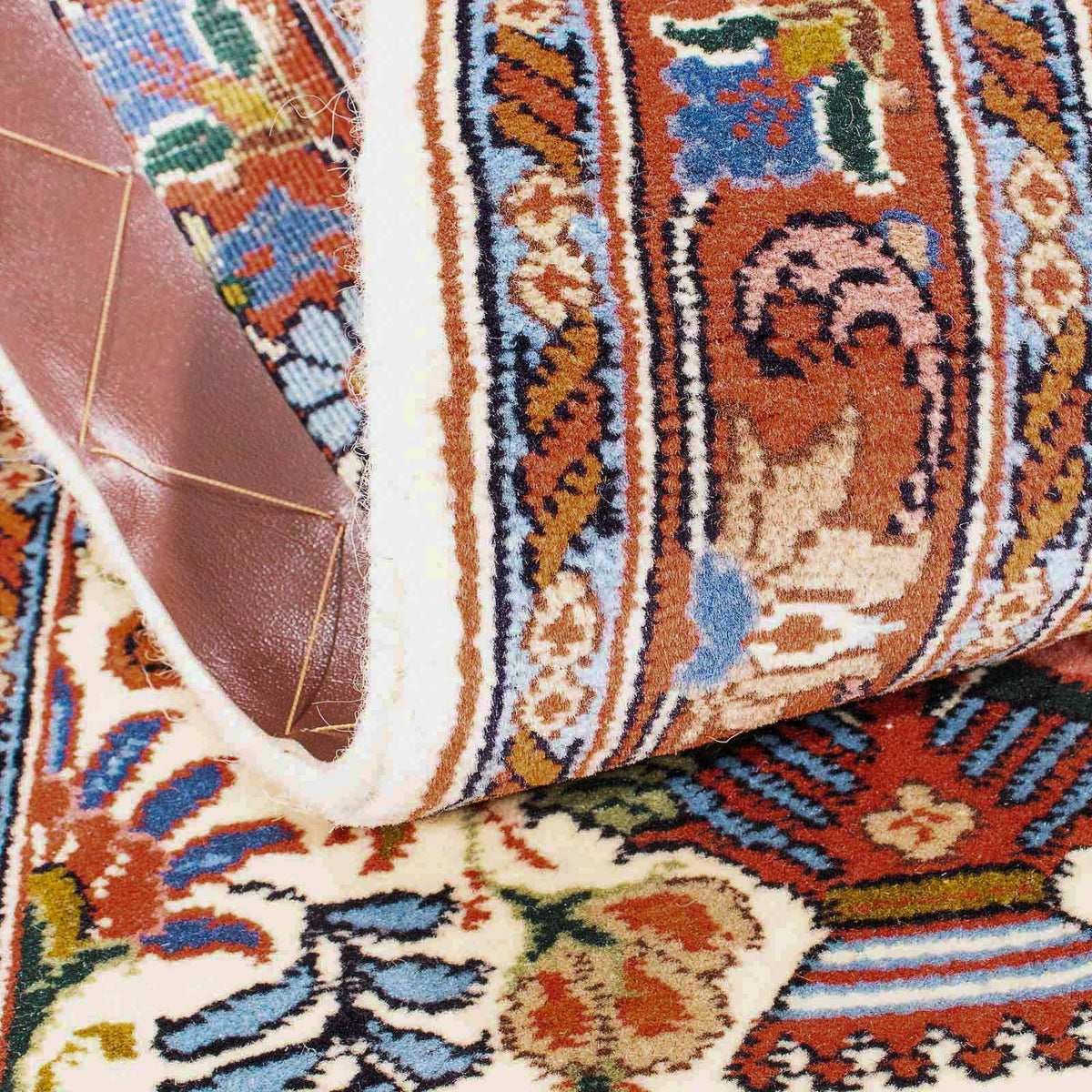 Tappeto corsia Tappeto Persero - Bidjar - 160 x 50 cm - beige