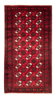 Tappeto corsia Tappeto Belutsch - 202 x 110 cm - rosso scuro