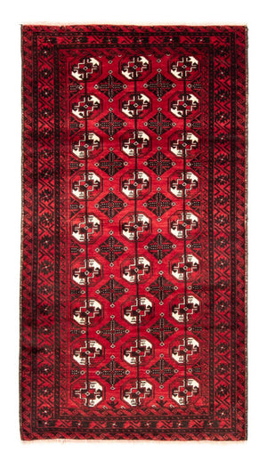 Tappeto corsia Tappeto Belutsch - 202 x 110 cm - rosso scuro