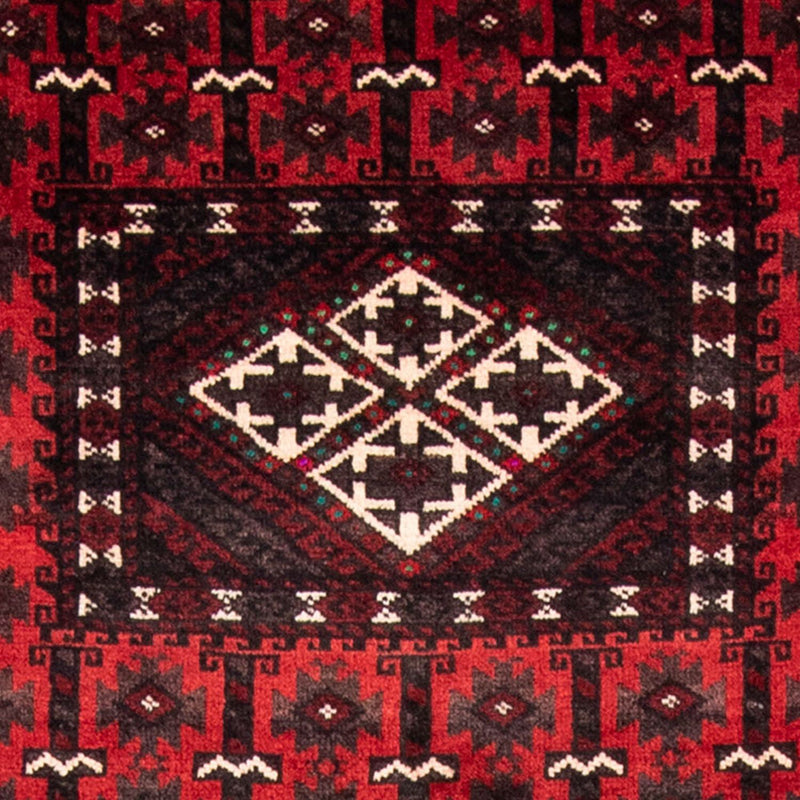 Tappeto corsia Tappeto Belutsch - 236 x 118 cm - rosso