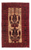 Tappeto Belutsch - 135 x 82 cm - rosso scuro