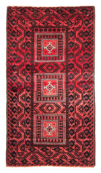 Tappeto corsia Tappeto Belutsch - 207 x 112 cm - rosso