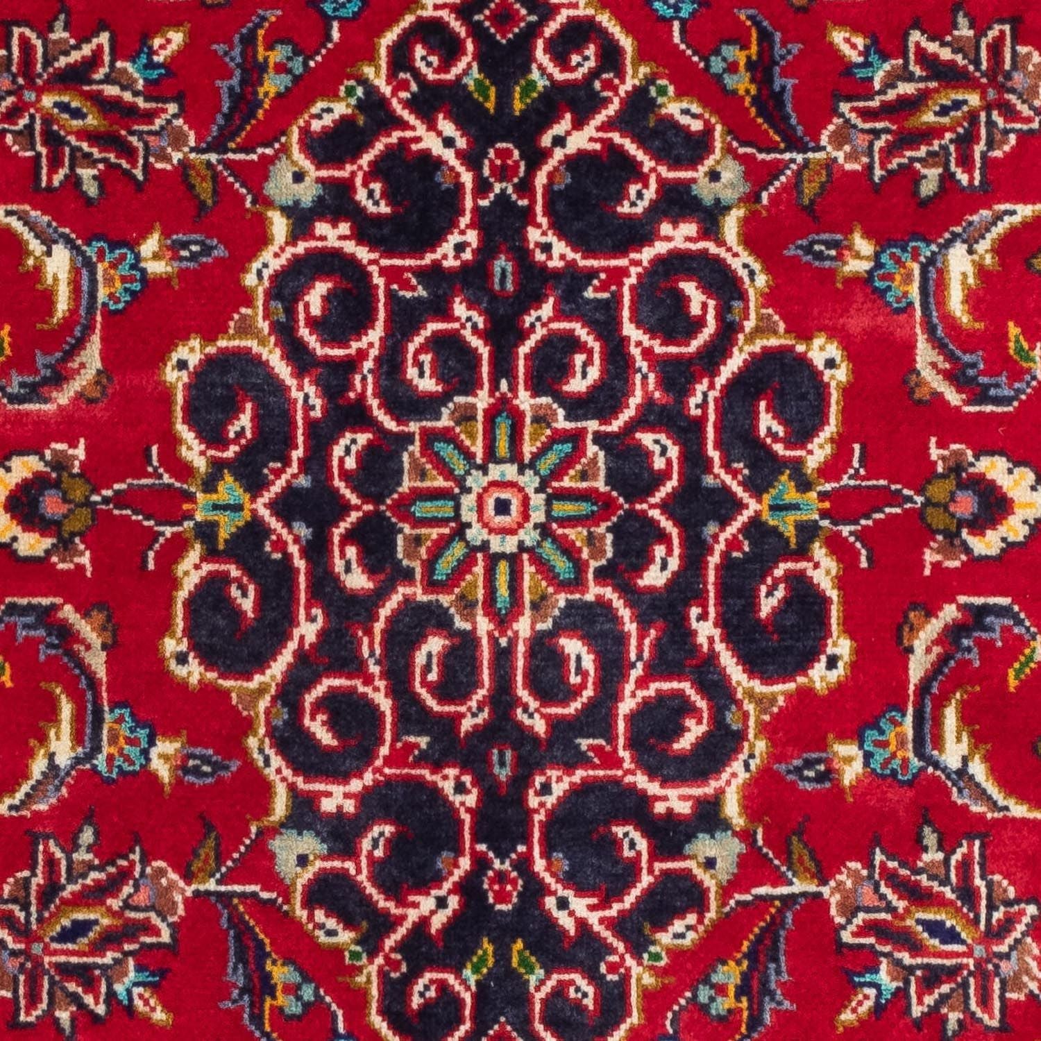Tappeto Persero - Keshan - 130 x 68 cm - rosso