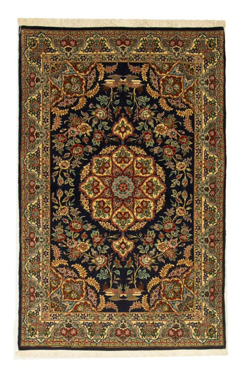 Tappeto Persero - Ghom - 170 x 108 cm - nero