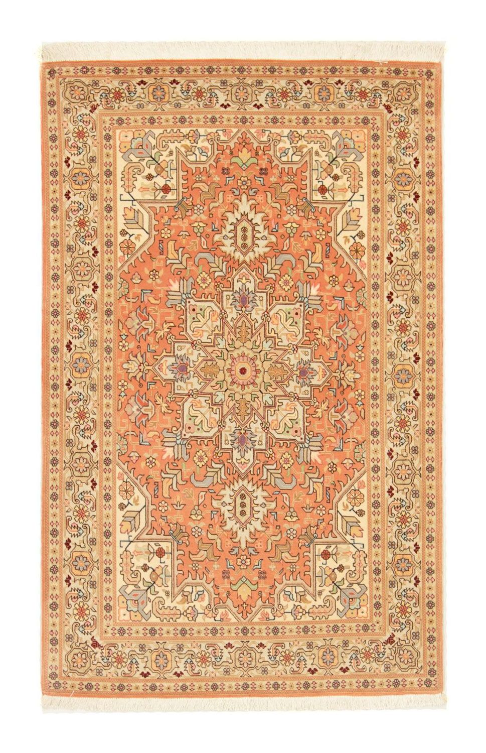 Tappeto Persero - Tabriz - Reale - 160 x 100 cm - rosso chiaro