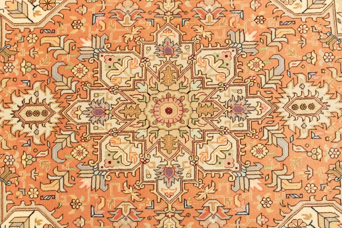Tappeto Persero - Tabriz - Reale - 160 x 100 cm - rosso chiaro