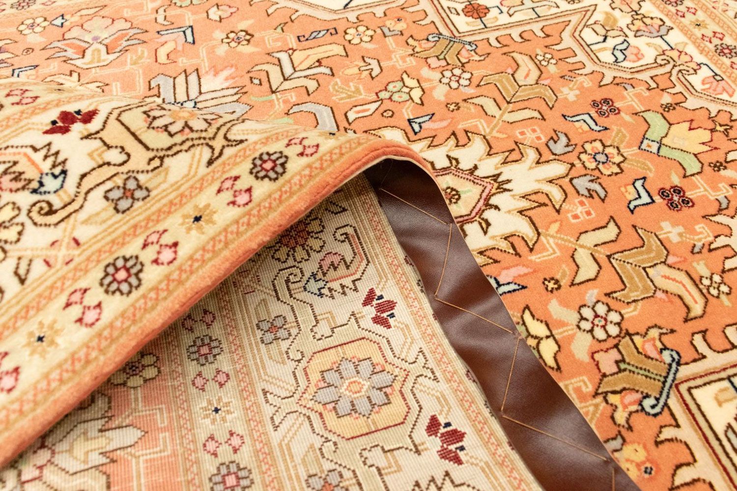 Tappeto Persero - Tabriz - Reale - 160 x 100 cm - rosso chiaro