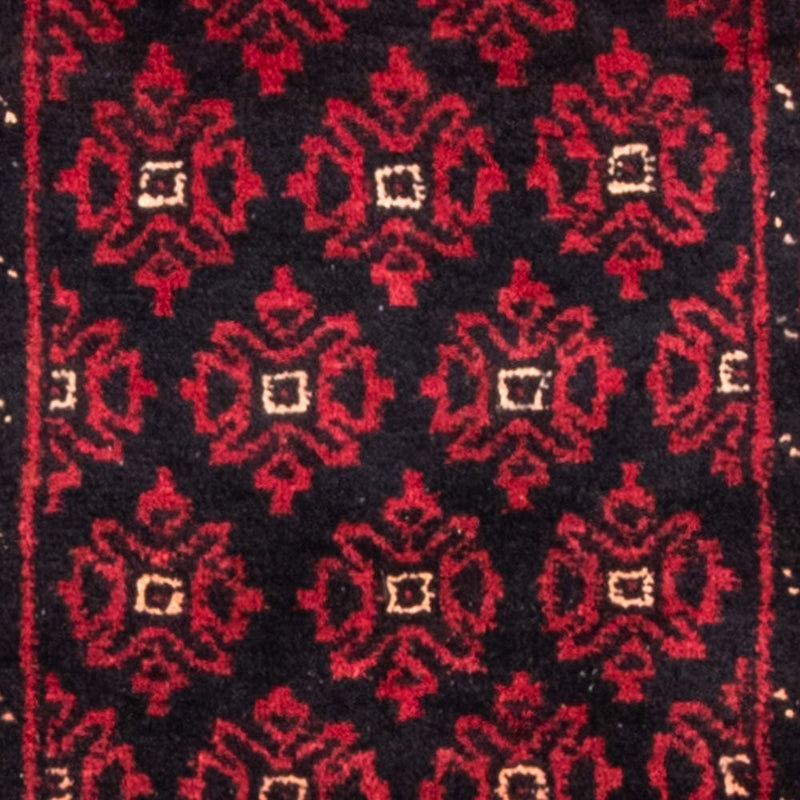 Tappeto corsia Tappeto Belutsch - 222 x 110 cm - rosso scuro