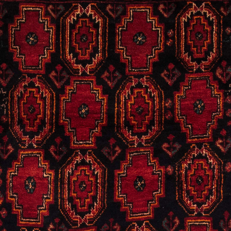 Tappeto corsia Tappeto Belutsch - 185 x 110 cm - rosso scuro