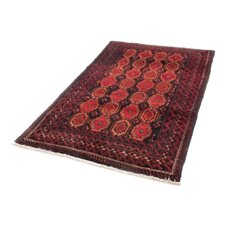 Tappeto corsia Tappeto Belutsch - 185 x 110 cm - rosso scuro