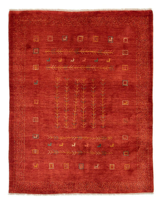 Tappeto Gabbeh - Persero - 190 x 150 cm - rosso