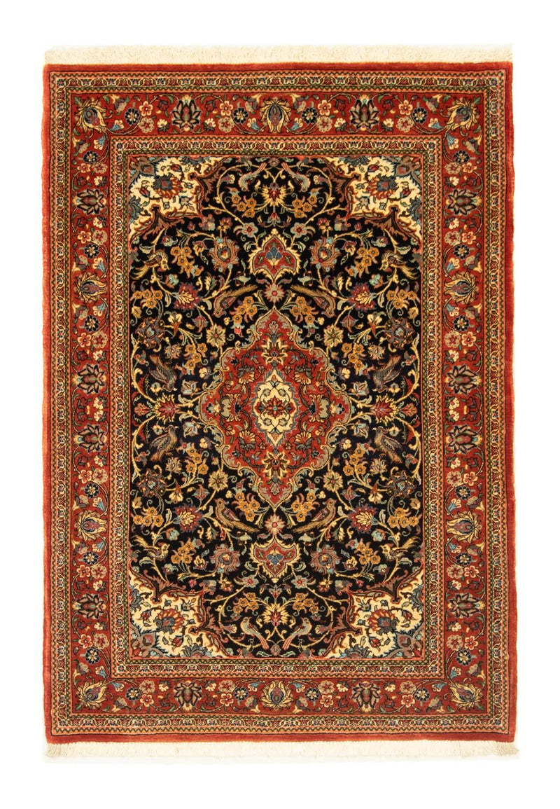 Tappeto Persero - Ghom - 151 x 103 cm - nero