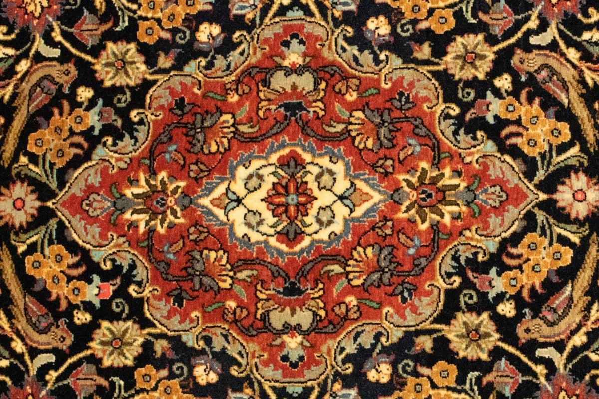 Tappeto Persero - Ghom - 151 x 103 cm - nero