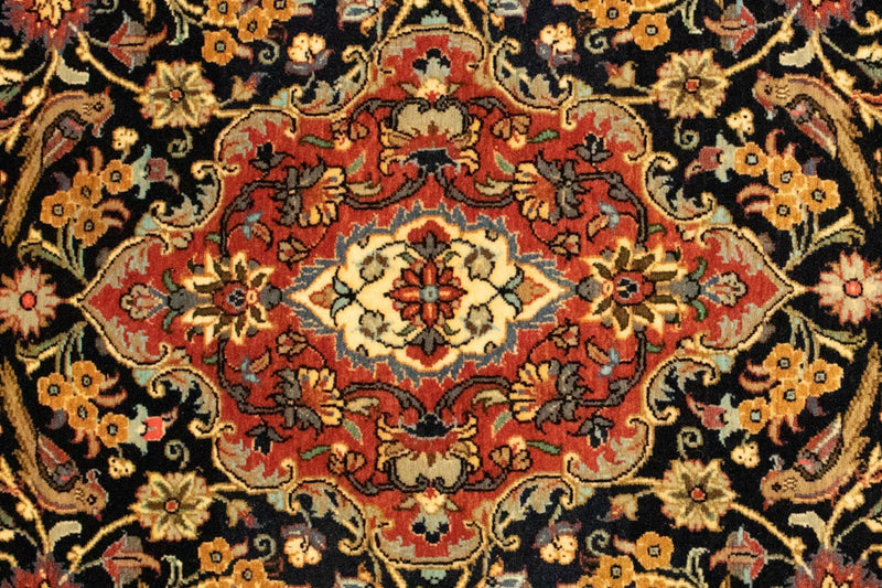 Tappeto Persero - Ghom - 151 x 103 cm - nero