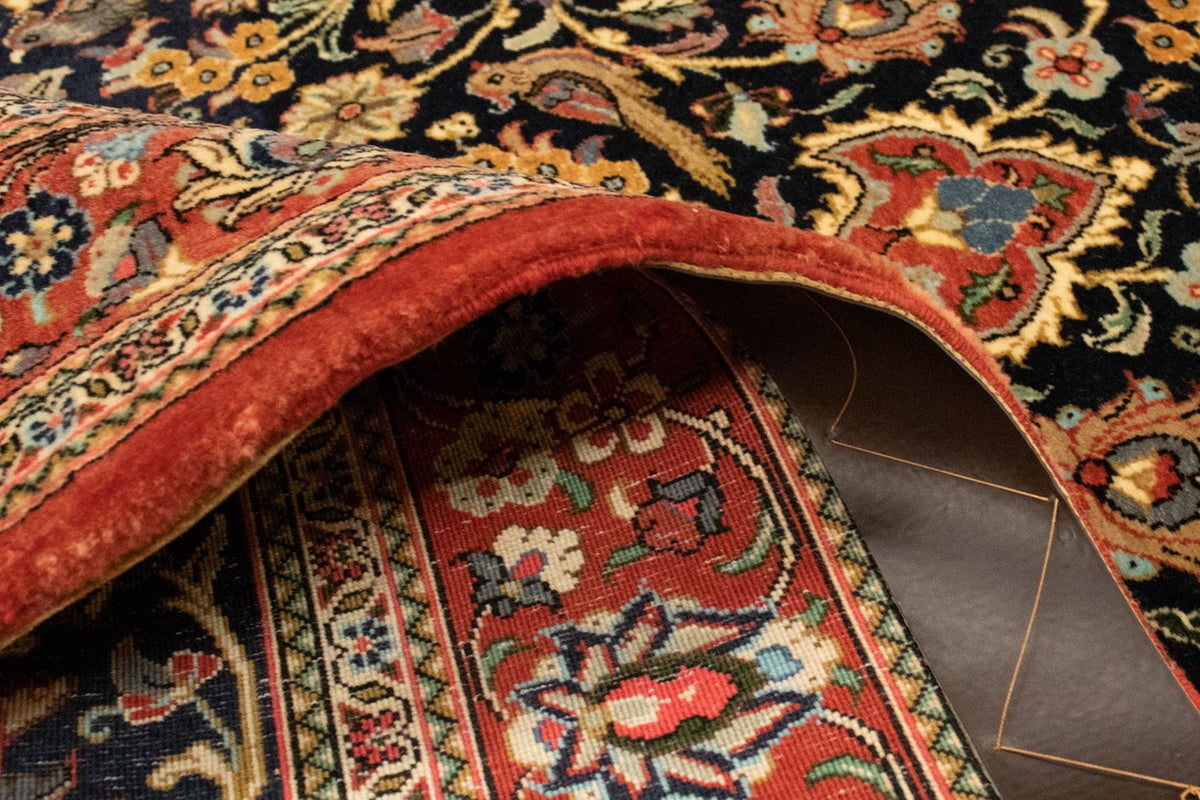 Tappeto Persero - Ghom - 151 x 103 cm - nero