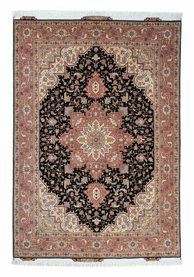 Tappeto Persero - Tabriz - Reale - 204 x 150 cm - blu scuro
