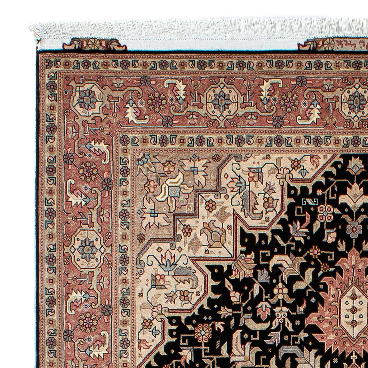 Tappeto Persero - Tabriz - Reale - 204 x 150 cm - blu scuro