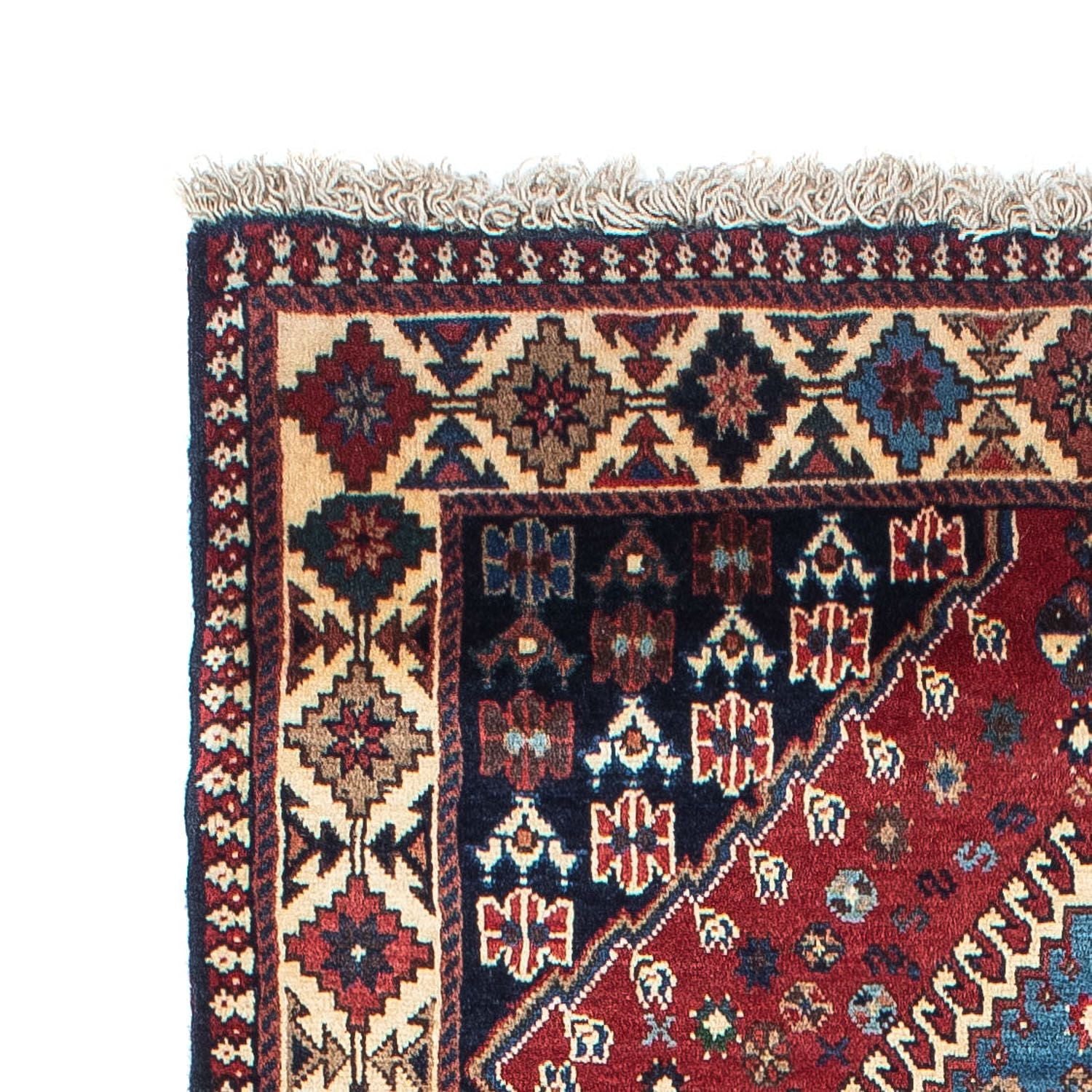 Tappeto corsia Tappeto Persero - Nomade - 210 x 83 cm - rosso scuro