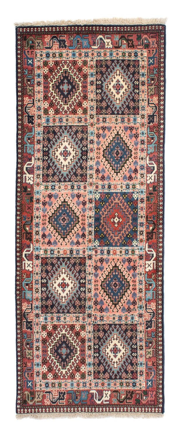 Tappeto corsia Tappeto Persero - Nomade - 196 x 80 cm - rosso chiaro
