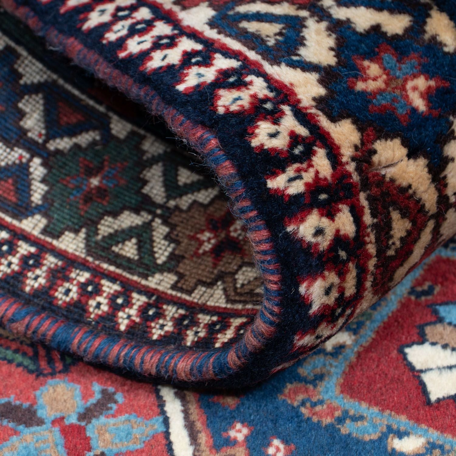 Tappeto corsia Tappeto Persero - Nomade - 190 x 83 cm - blu scuro