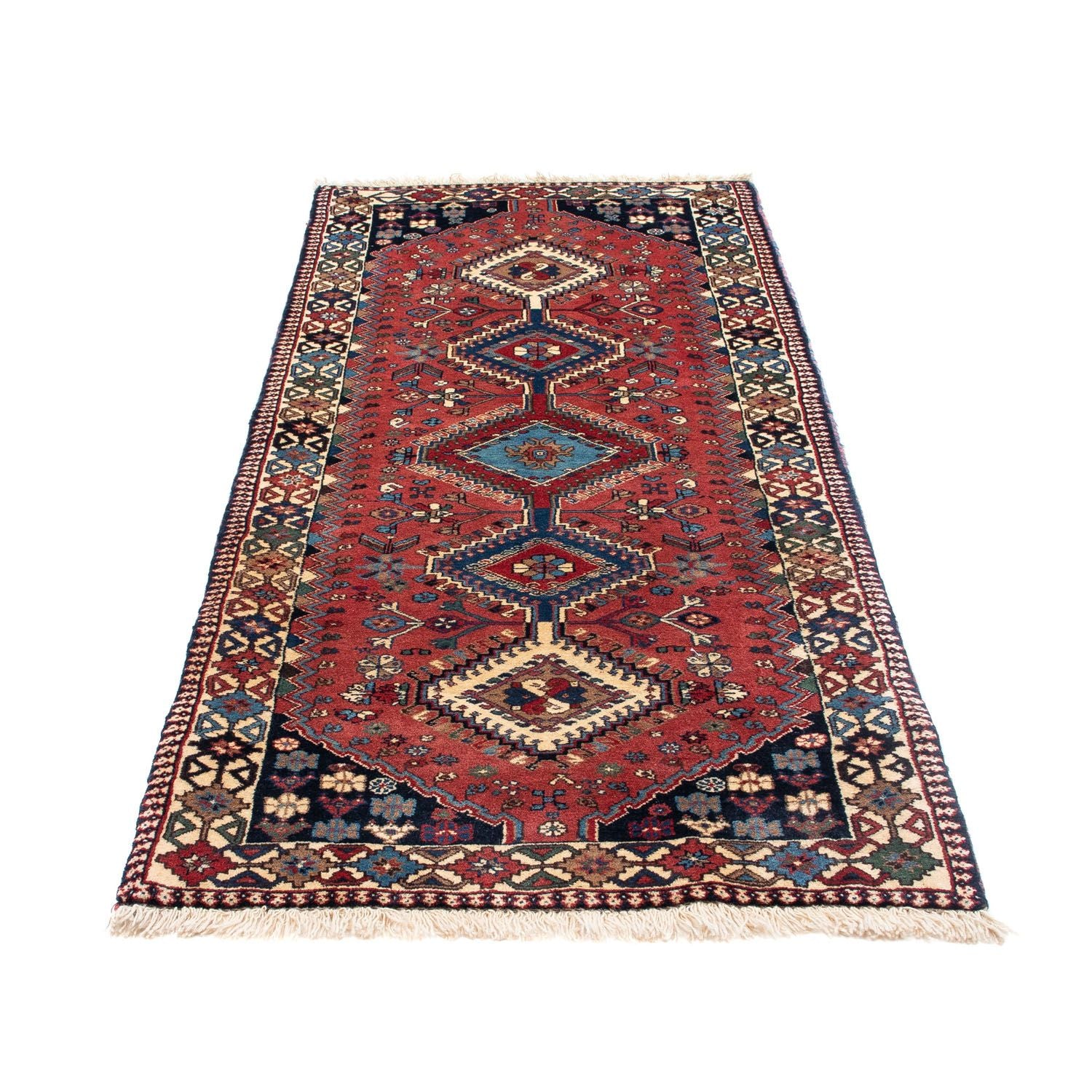 Tappeto corsia Tappeto Persero - Nomade - 190 x 83 cm - blu scuro