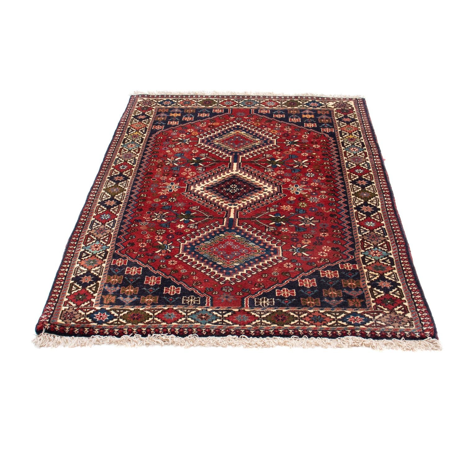 Tappeto Persero - Nomade - 151 x 103 cm - rosso scuro