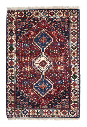 Tappeto Persero - Nomade - 155 x 105 cm - rosso scuro