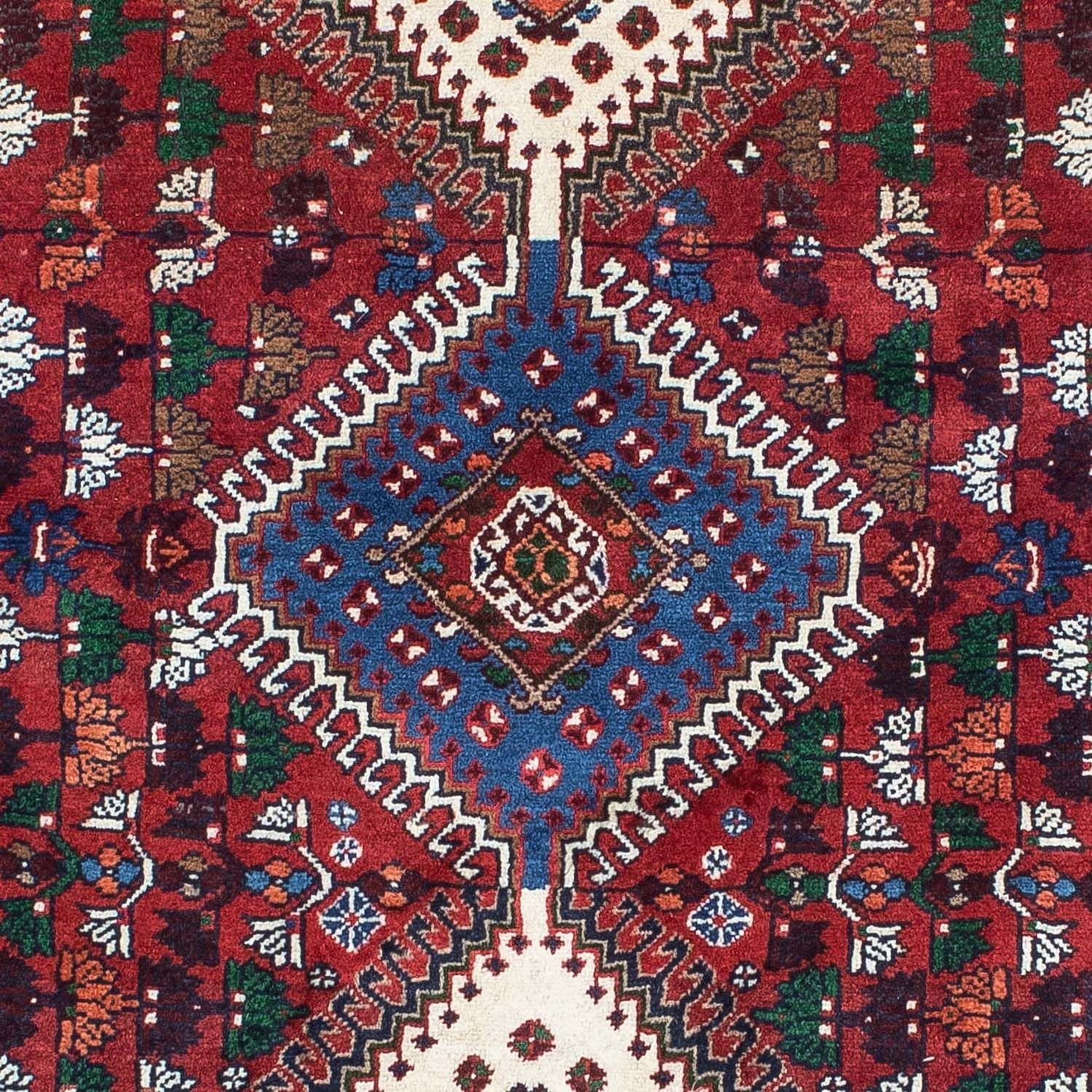 Tappeto Persero - Nomade - 149 x 105 cm - rosso scuro