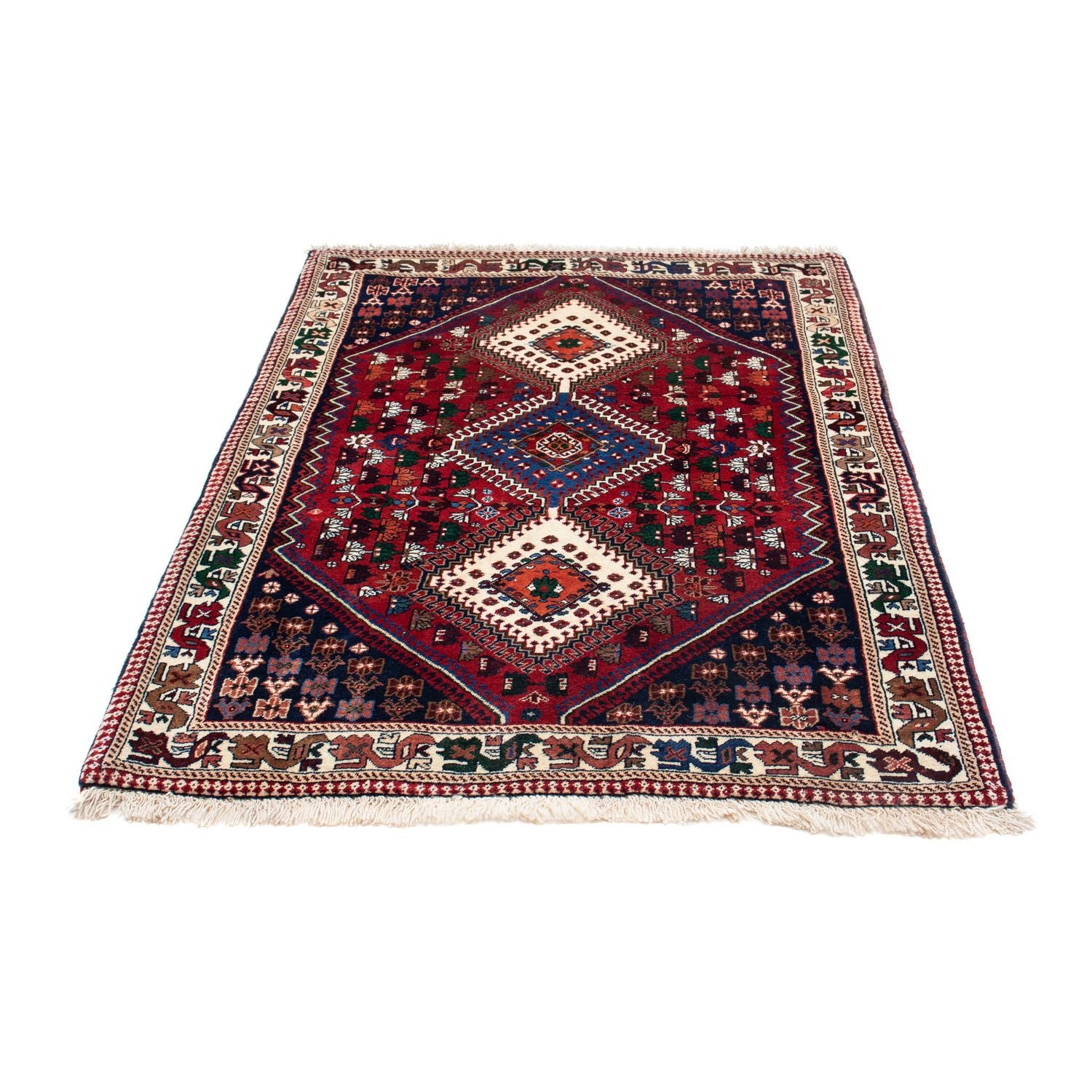Tappeto Persero - Nomade - 149 x 105 cm - rosso scuro