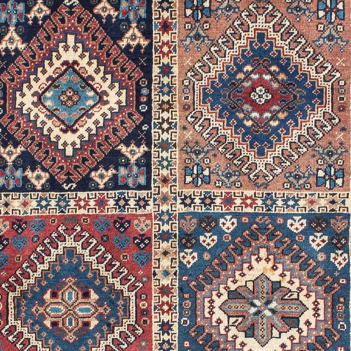 Tappeto Persero - Nomade - 140 x 100 cm - blu scuro