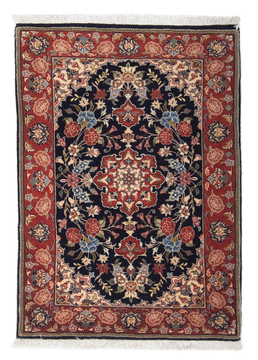 Tappeto Persero - Ghom - 100 x 68 cm - blu