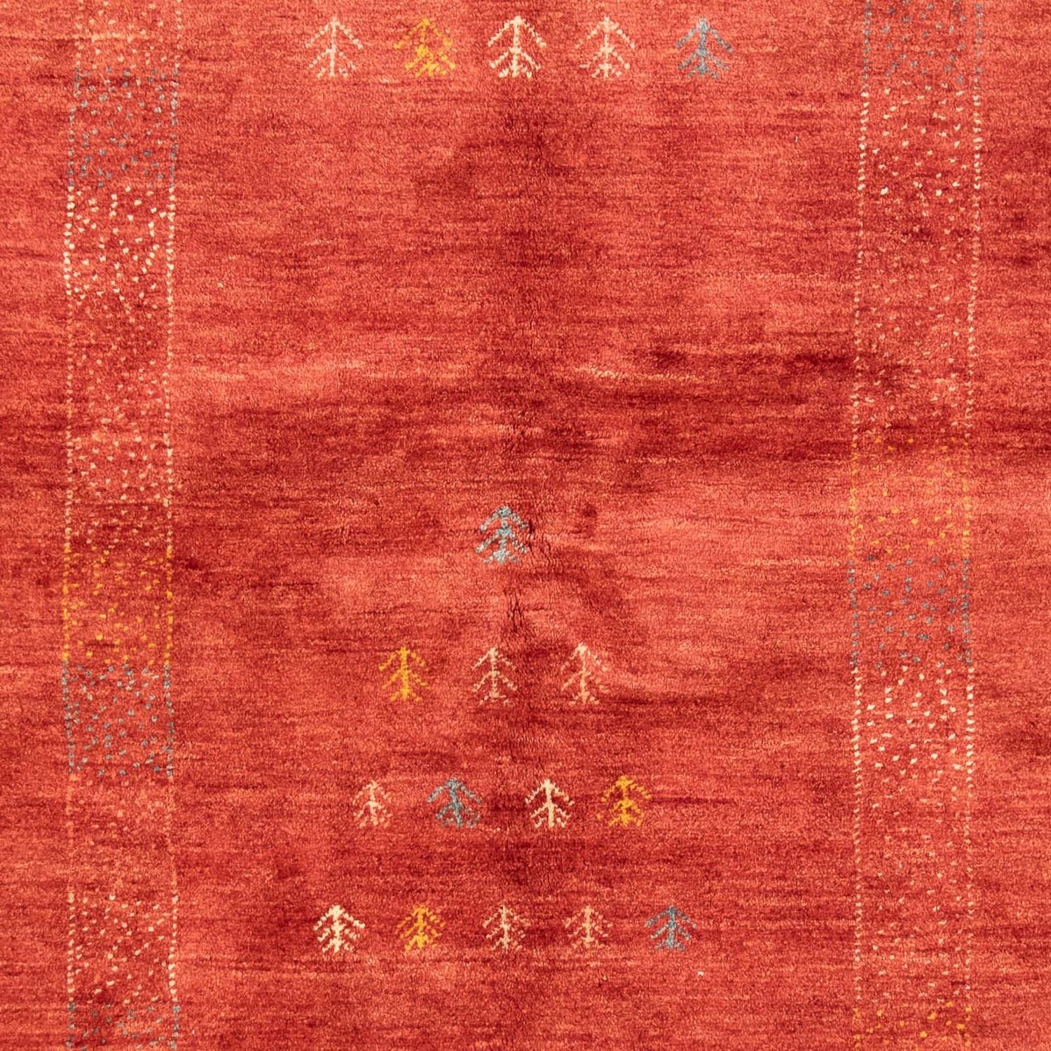 Tappeto Gabbeh - Persero - 225 x 171 cm - rosso scuro