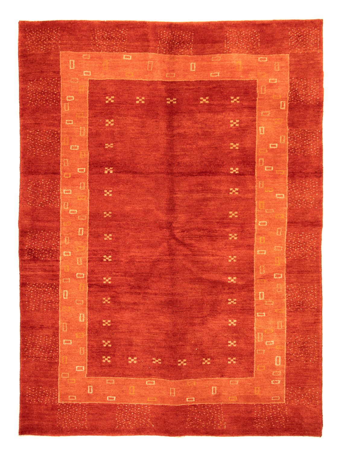 Tappeto Gabbeh - Persero - 231 x 170 cm - rosso