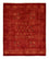 Tappeto Gabbeh - Persero - 190 x 163 cm - rosso