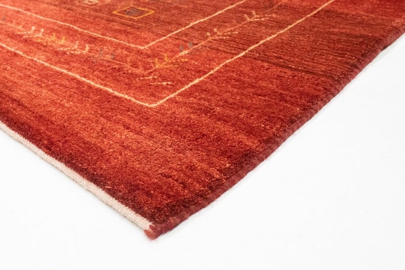 Tappeto Gabbeh - Persero - 191 x 148 cm - rosso