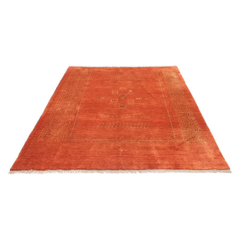 Tappeto Gabbeh - Persero - 198 x 151 cm - ruggine