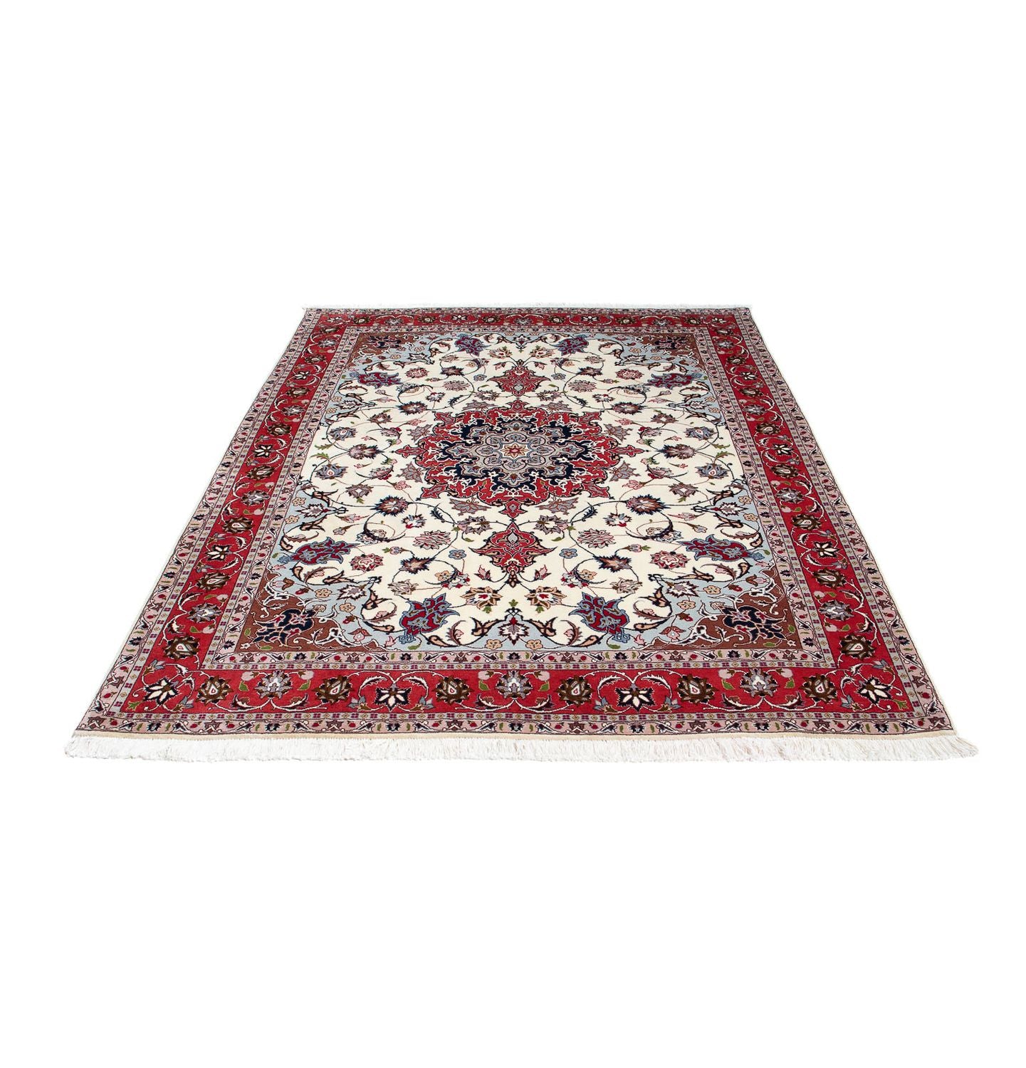 Tappeto Persero - Tabriz - Reale - 201 x 153 cm - beige