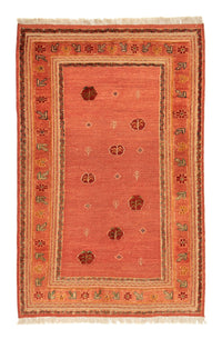 Tappeto Gabbeh - Persero - 176 x 115 cm - arancione