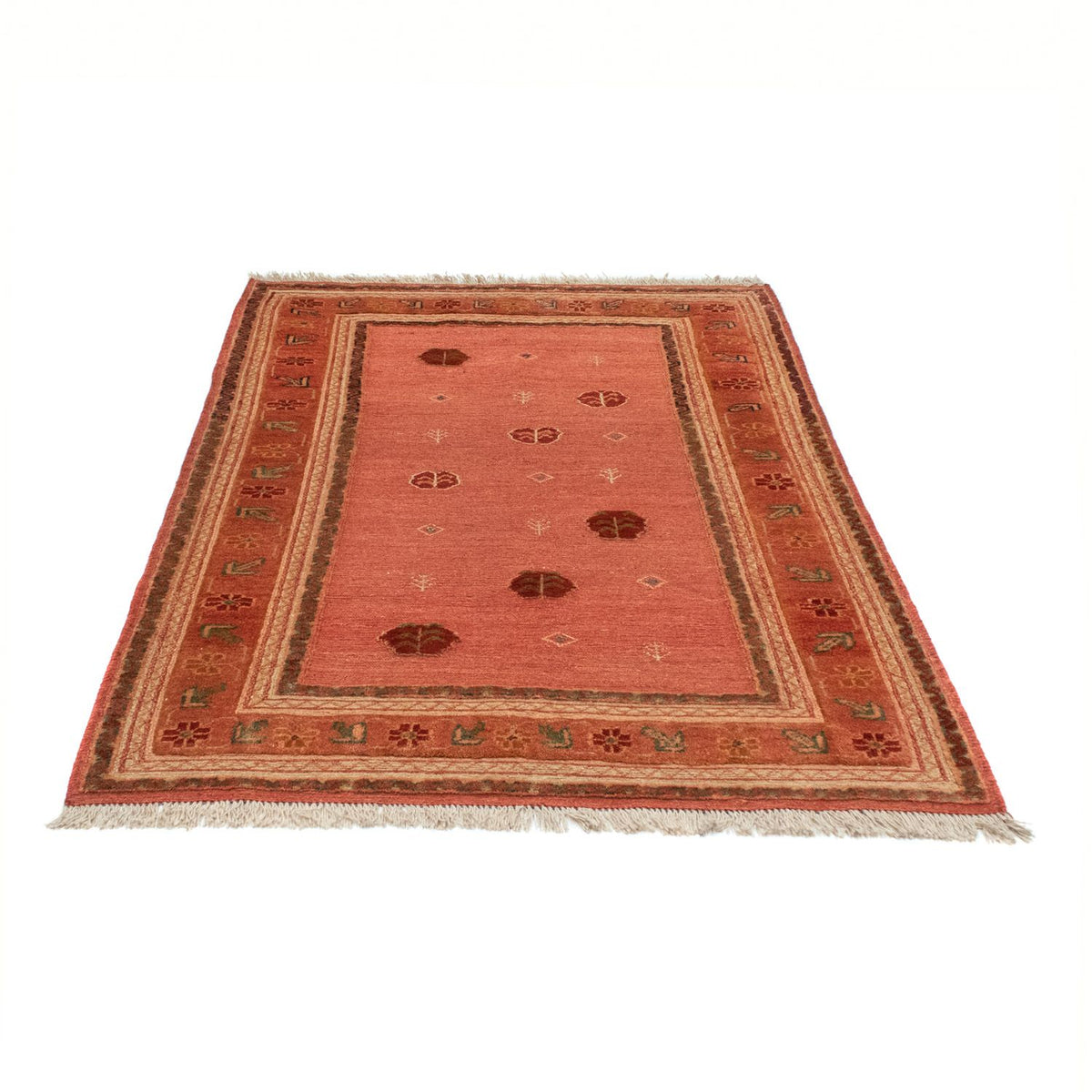 Tappeto Gabbeh - Persero - 176 x 115 cm - arancione