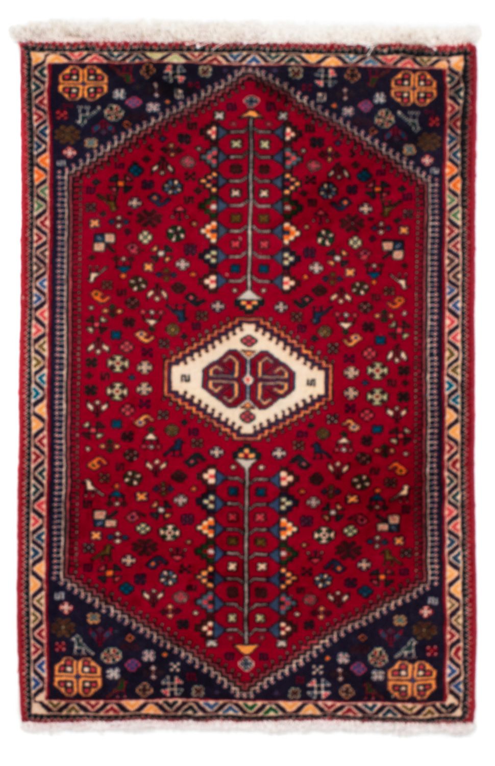 Tappeto Persero - Nomade - 114 x 77 cm - rosso scuro