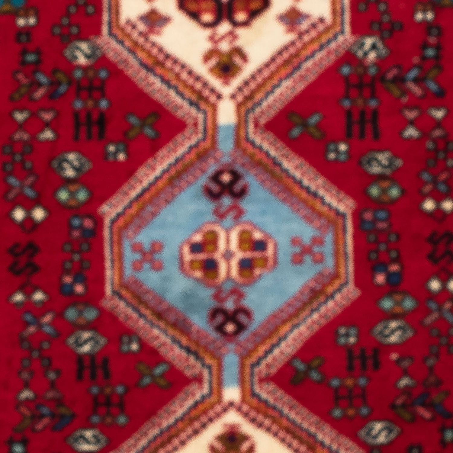 Tappeto Persero - Nomade - 120 x 76 cm - rosso scuro