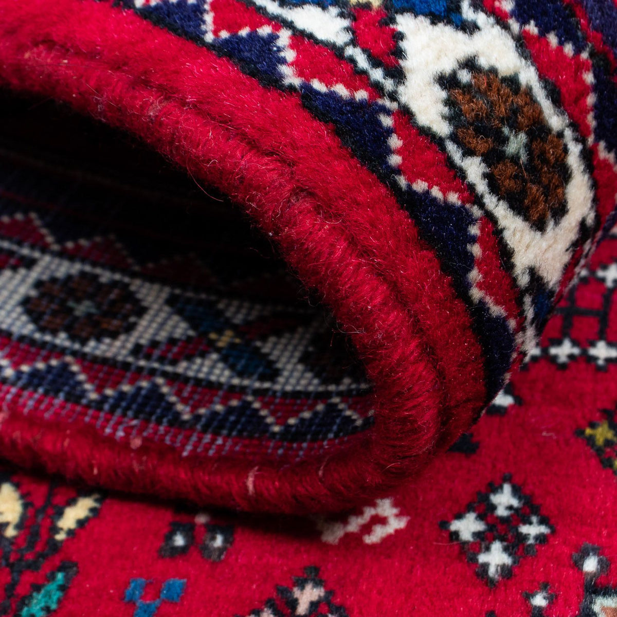 Tappeto Persero - Nomade - 130 x 75 cm - rosso scuro