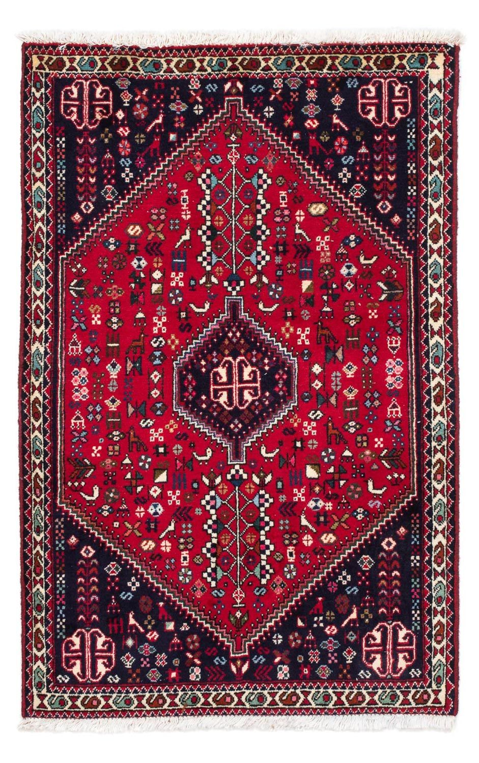 Tappeto Persero - Nomade - 122 x 78 cm - rosso scuro
