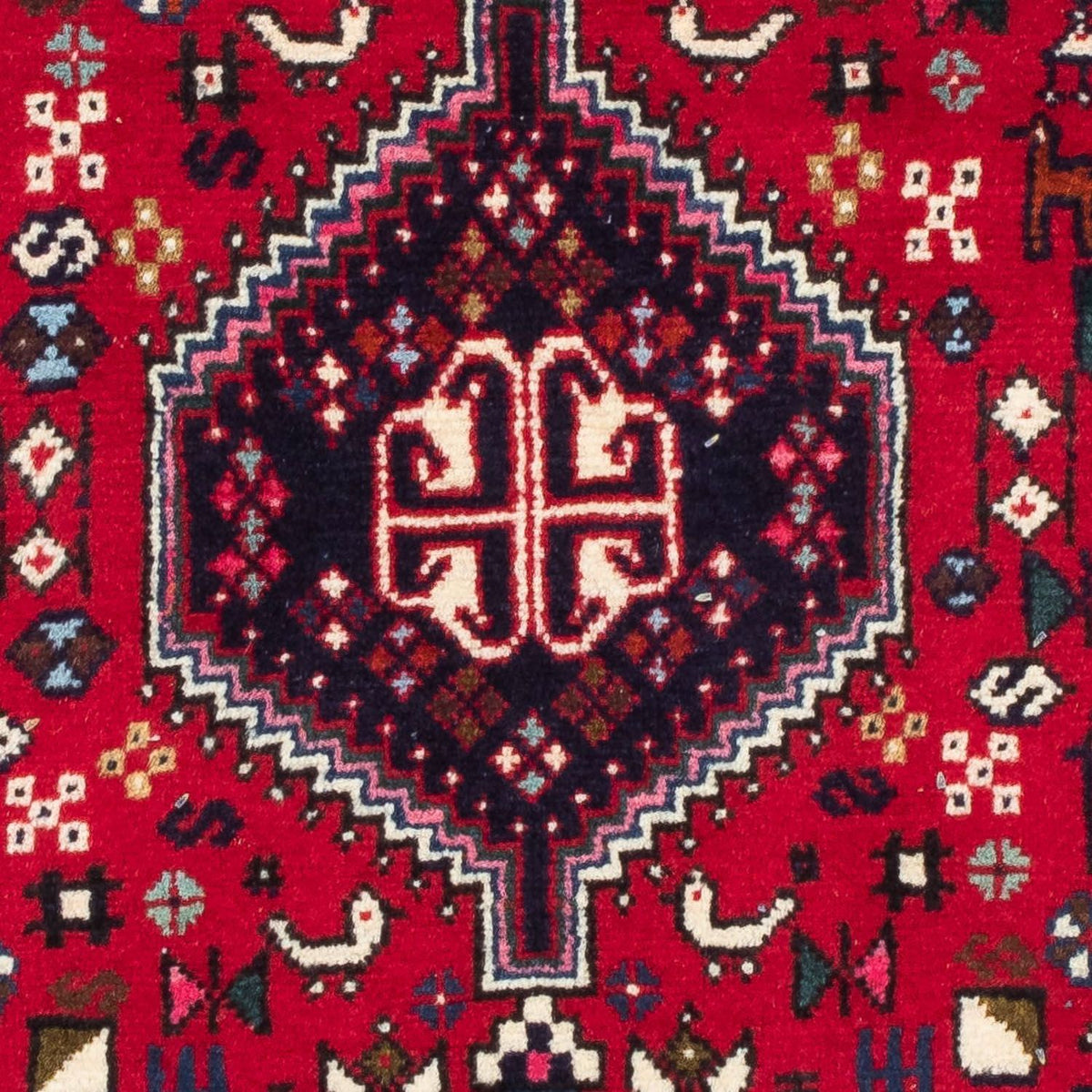 Tappeto Persero - Nomade - 122 x 78 cm - rosso scuro