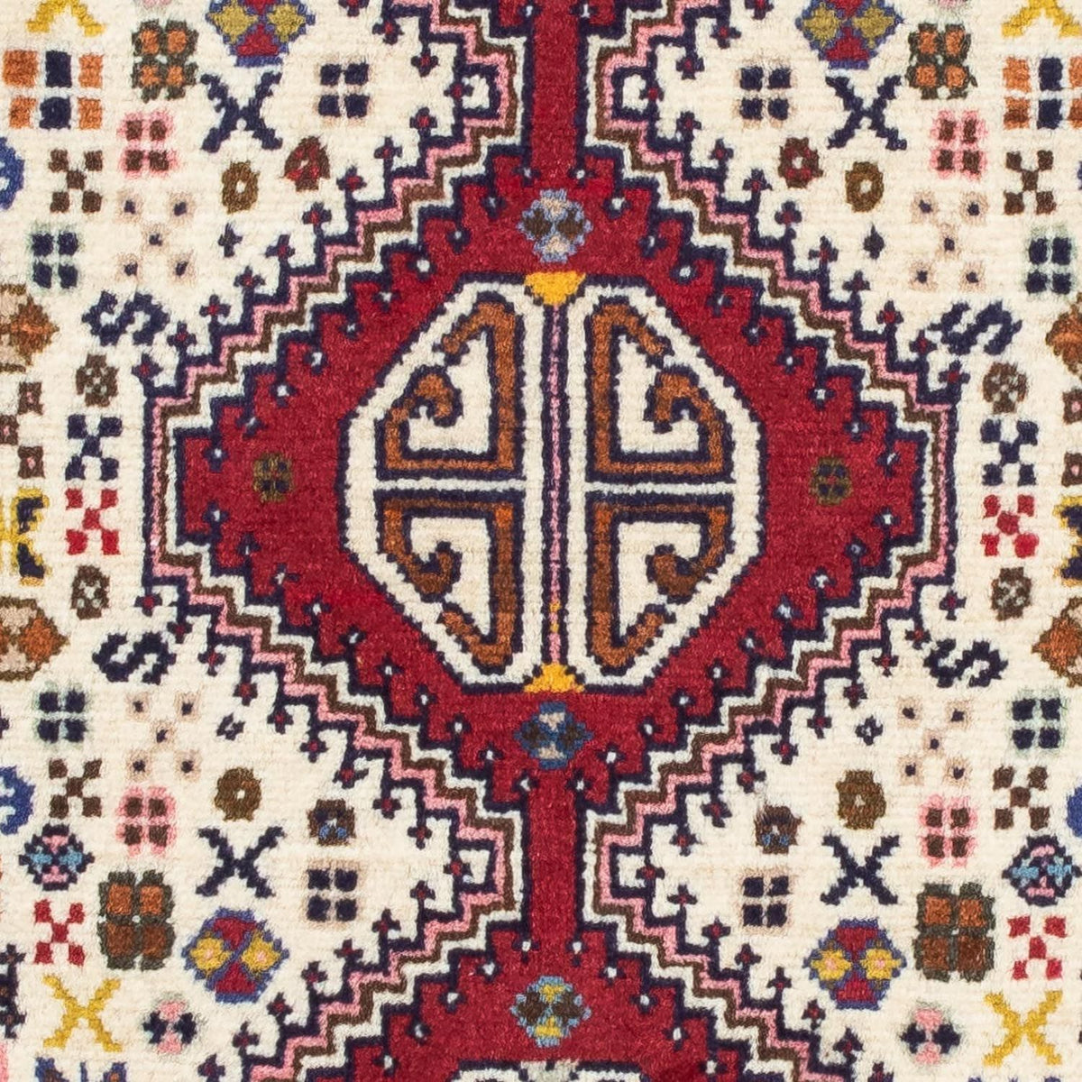 Tappeto Persero - Nomade - 121 x 80 cm - rosso scuro