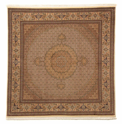 Tappeto Persero - Tabriz quadrato  - 208 x 204 cm - marrone chiaro